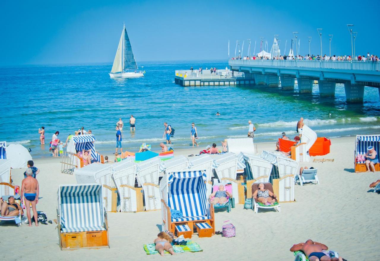Aqua Holiday Apartments Beach#Pool#Sauna No Limit Kołobrzeg Buitenkant foto